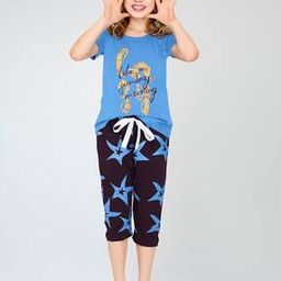 zeyo Girl T-shirt & Capris Set-picture-13