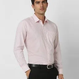 van heusen Men Striped Slim Fit Shirt-picture-13