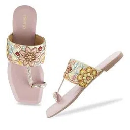 metro Embroidered Toe-Ring Flip-Flops-picture-32