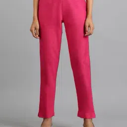 Women Pants with Semi-Elasticated Waist image 1