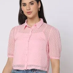 rio Swiss-Dot Shirt with Slip-picture-15