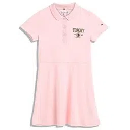 tommy hilfiger Girls Embroidery Skater Dress-picture-44