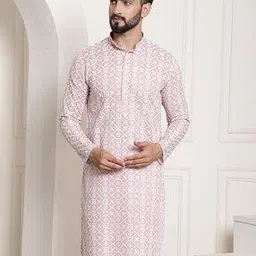 sojanya Men Embroidered Regular Fit Long Kurta-picture-36