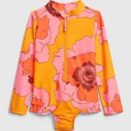 gap kids Floral Print Swimsuit-picture-5