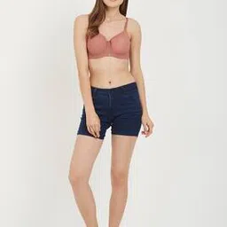 soie Solid Lightly-Padded Bra-picture-30