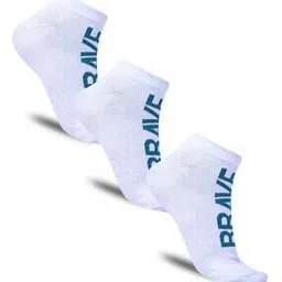 dollar Pack of 3 Women Typographic Print Ankle-Length Socks-picture-37