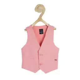 allen solly Textured Waistcoat with Welt Pockets-picture-41