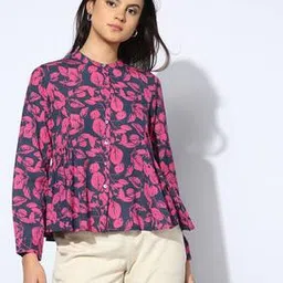 svrnaa by azorte Floral Print Shirt-picture-16