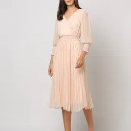 fig Women Swiss-Dot Fit & Flare Dress-picture-50