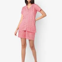 aasi-house of nayo Printed Shirt with Shorts Set-picture-33