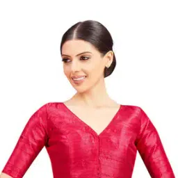 Women V-Neck Front-Open Blouse-image-29