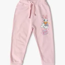 inf frendz Girls Mickey Donald Print Cotton Joggers-picture-51