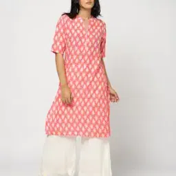 yousta Women Floral Print Straight Kurta-picture-16