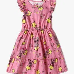yousta Girls All-Over Print A-Line Dress-picture-47