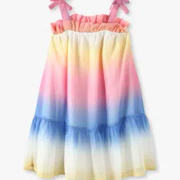 kg frendz Girls Ombre-Dyed A-Line Dress image 1