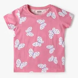yousta Girls Butterfly Print Boxy Fit Top-picture-33