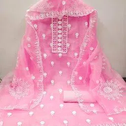 svaraa Women Embroidery Unstitched Dress Material-picture-24