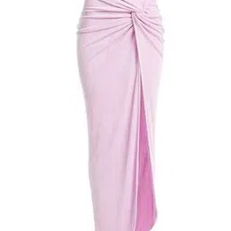 miakee Women Twisted-Front A-Line Skirt-picture-30