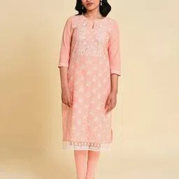 w Floral Print Straight Kurta-picture-27