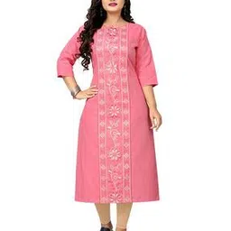 riaana Embroidered A-Line Kurta-picture-51