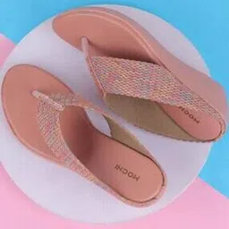 Women Slip-On Thong Strap Wedges-image-32
