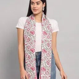 handicraft-palace Women Floral Print Cotton Scarve-picture-26
