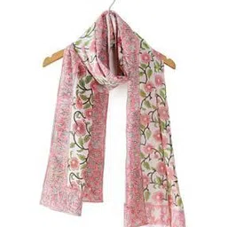 handicraft-palace Women Floral Print Cotton Scarf-picture-12