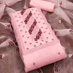 svaraa Women Self-design Unstitched Dress Material-picture-14