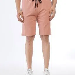 jade blue City Shorts with Elasticated Drawstring Waist-picture-23