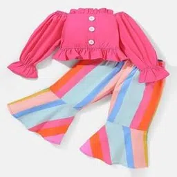 m'andy Girls Striped Pants with Top-picture-21