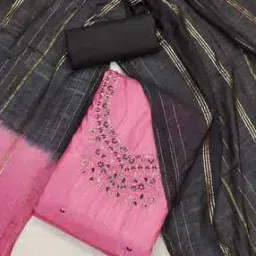 svaraa Women Embroidery Unstitched Dress Material-picture-49