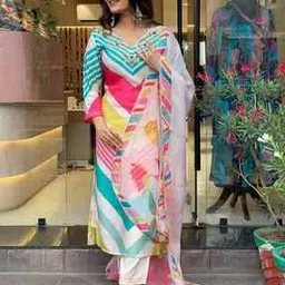 svaraa Women Floral Straight Kurta Set-picture-19