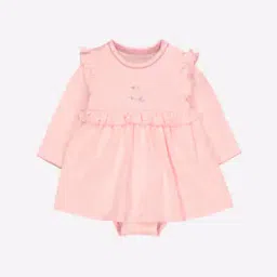 mothercare Cotton Romper Dress with Ruffles-picture-20