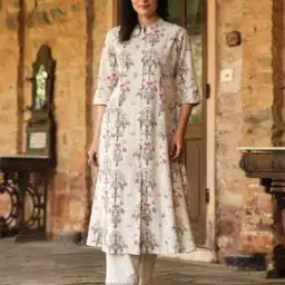 amira's indian ethnic wear Women Floral Print Straight Kurta-picture-36