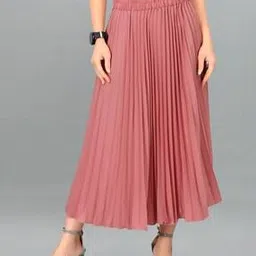 xqsee Women Pleated A-Line Skirt-picture-23