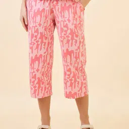 av2 Women Cotton Abstract Capris Set image 1