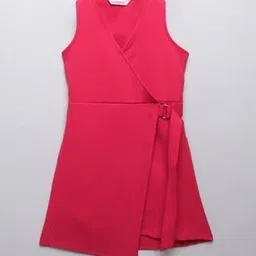 taffykids Women V-Neck Wrap Dress-picture-35