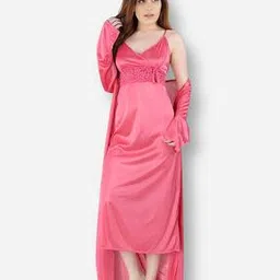 romaisa Maxi Length Nightie with Robe-picture-23
