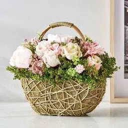 home centre Natural Dried Flowers with Basket-picture-35
