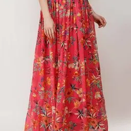 scorpius Women Floral Print A-Line Skirt-picture-39