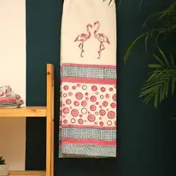 ambiya Graphic Print Cotton Hand Towel-picture-43