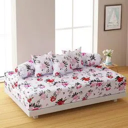 swayam Set of 6 Printed 200 TC Premium Cotton Diwan Set-picture-30