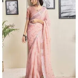 satrani Printed Georgette Pre-Stitched Saree-picture-48