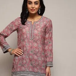 biba Women Floral Print Straight Tunic-picture-26