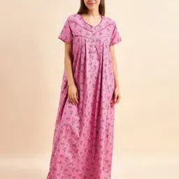 sweet dreams Women Floral Print Nighties-picture-38
