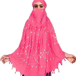 akshadeep Women Tie & Dye Scarf with Tassels image 1