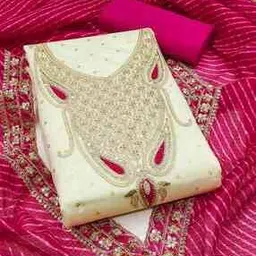 zeepkart Women Embellished Unstitched Dress Material-picture-13