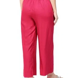 morrio Women Straight Fit Flat-Front Pants-picture-13