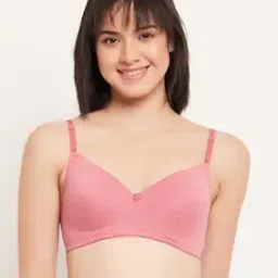 clovia Women Solid Padded Full Cup Wirefree T-shirt Bra-picture-29