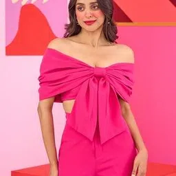 the clothing factory Women Emily in Paris Regular Fit Bow Top-picture-13